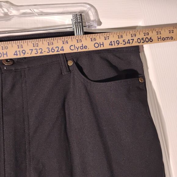 Levi's 511 pants mens 38x30 black movement chino performance stretch flat front - Picture 5 of 11